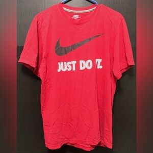 ⛵️Nike Red JDI Just Do It T-shirt